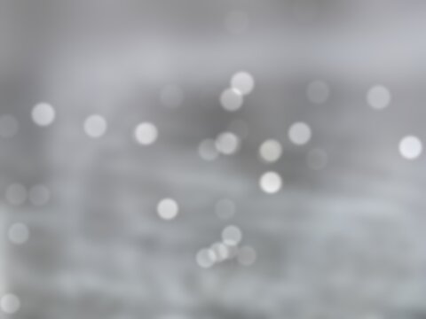 Grey Bokeh Texture Background 