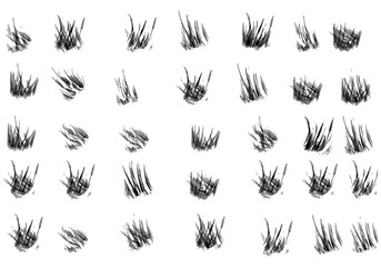 set of wheat ears vector
