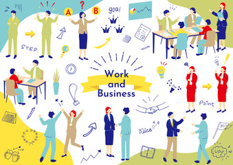 ビジネスシーン素材集