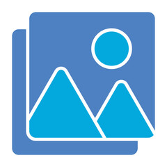 Images Glyph Two Color Icon