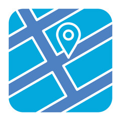 Navigation Glyph Two Color Icon