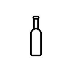 Creative Bottle Beer Icon Template