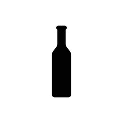 Creative Bottle Beer Icon Template