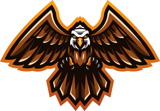 The eagle mascot