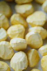 You can enjoy delicious steamed chestnuts in autumn in Japan.