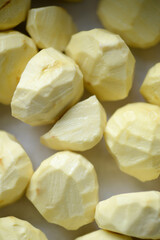 You can enjoy delicious steamed chestnuts in autumn in Japan.