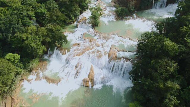 Waterfalls Agua Azul, Chiapas Mexico