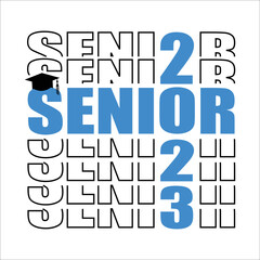 Senior Layered 2023 eps design