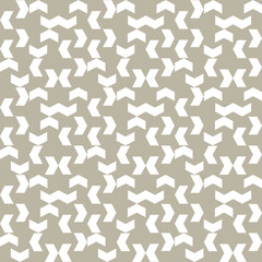 Seamless background for your designs. Modern ornament with white elements. Geometric abstract pattern