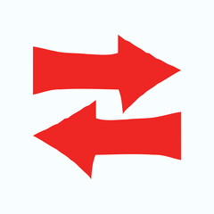 red arrow icon