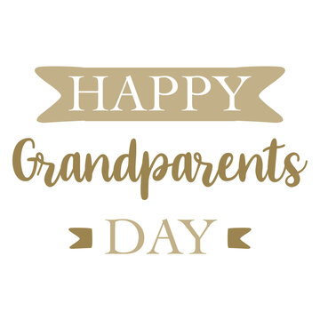 Grandparents day lettering