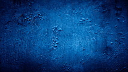 dark blue grungy abstract cement concrete wall texture background