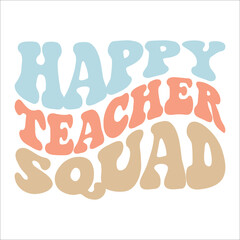 Happy Teacher Squad eps design
