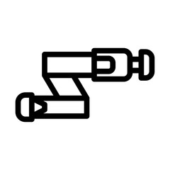 tourniquet line icon illustration vector graphic