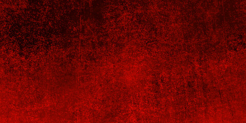 Red background in Christmas or valentines day texture and red color with vintage texture and shiny center spot. Red marbled texture grunge on borders, old vintage distressed red paper illustration