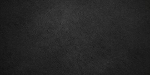 Fototapeta premium Dark black grunge textured concrete background. Panorama dark grey black slate background or texture. Vector black concrete texture. Stone wall background. 