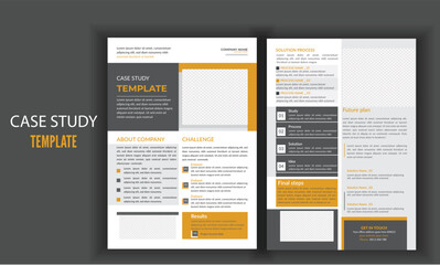 Case Study template Design