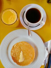 coffee and croissant
