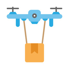 Drone Shipment Icon