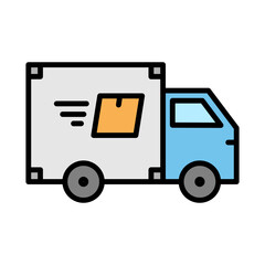 Truck Shipment Icon