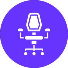 Office Chair Icon Style