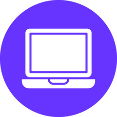 Laptop Icon Style