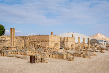 Remains of Hisham’s Palace aka Khirbet al Mafjar,  archeological sites in Jericho