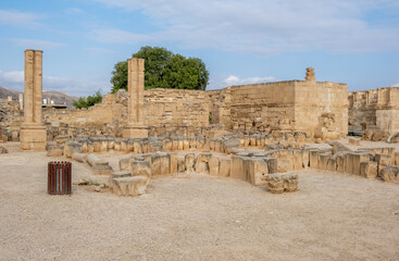 Remains of Hisham’s Palace aka Khirbet al Mafjar,  archeological sites in Jericho