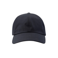 Dark Blue Baseball cap cutout, Png file.