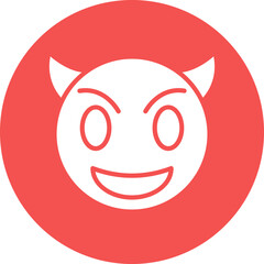 Devil Icon Style