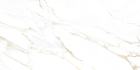 Luxuriöse goldene Thekenmarmorstruktur, weißer Carrara-Marmor Steinhintergrund für Keramikfliesen