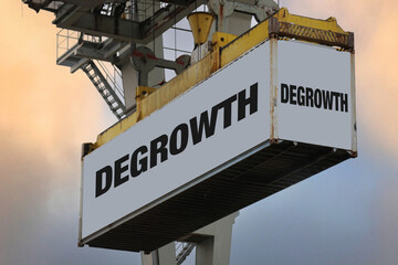 Symbolbild Degrowth: Die wachstumskritische Bewegung fordert eine Reduzierung von Konsum und...