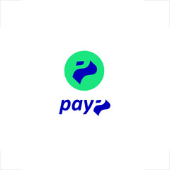 pay logo money bill design