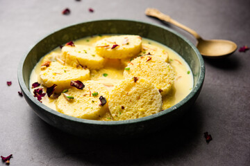 Bread Rasmalai is the tweaked version of traditional Ras malai using bread slices instead of paneer