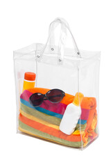 Bag With Beach Accessories