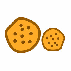 cake illustration on white background