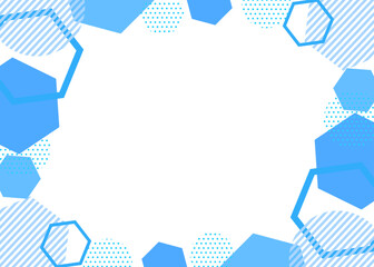 フレーム　ポップ　幾何学