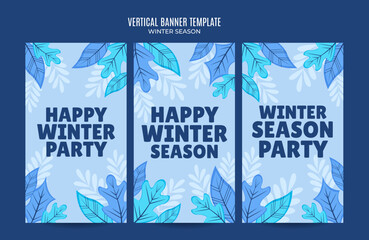 holiday winter design for advertising, banners, leaflets and flyers