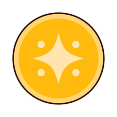 Fototapeta premium Chinese Coin Element