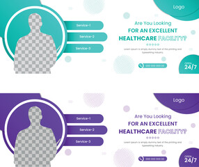 Modern and creative email signature banner templates 