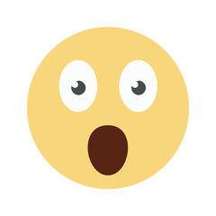 Yellow Cute Emoticon 