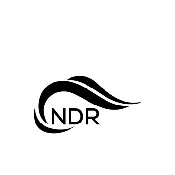 NDR letter logo. NDR blue image. NDR Monogram logo design for entrepreneur and business. NDR best icon.

