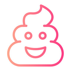 poo gradient icon