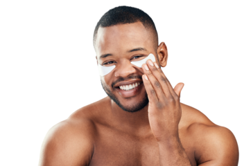 You won't spot a dark circle under his eyes