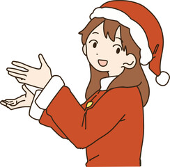 クリスマスコスチューム(女性)
