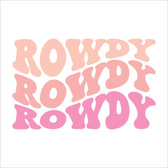 Rowdy eps wavy design