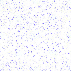 Hand Drawn Snowflakes Christmas Seamless Pattern. Subtle Flying Snow Flakes on chalk snowflakes Background. Alive chalk handdrawn snow overlay. Stylish holiday season decoration.