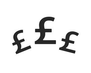 Pound icon illustration	
