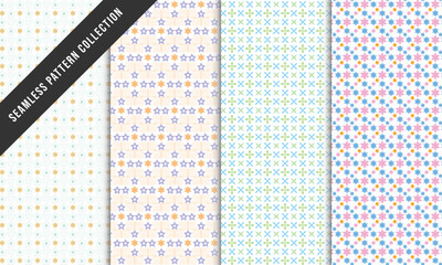 Beautiful Seamless Pattern Design Vector Template