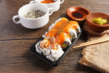 Asian traditional food 